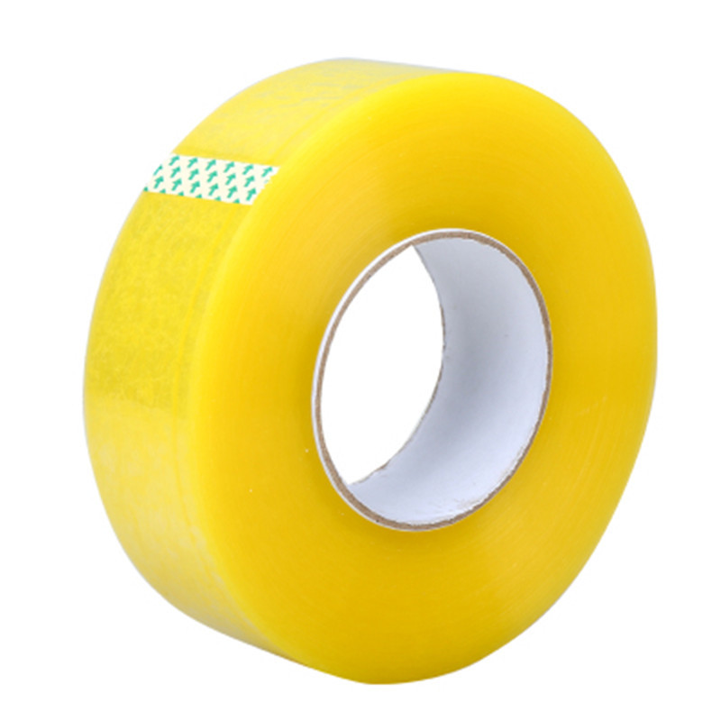 Factory direct yellow sealing tape bopp carton tape high adhesive sealing adhesive 5.0 transparent tape packaging adhesive