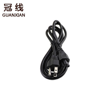 Manufacturers supply American standard plum tail power cord American gauge notebook plug wire American computer power cord