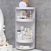 Bathroom Storage Rack Punch-free Wall-hanging Triangular Storage Rack Kitchen Bathroom Washstand Corner Shelf