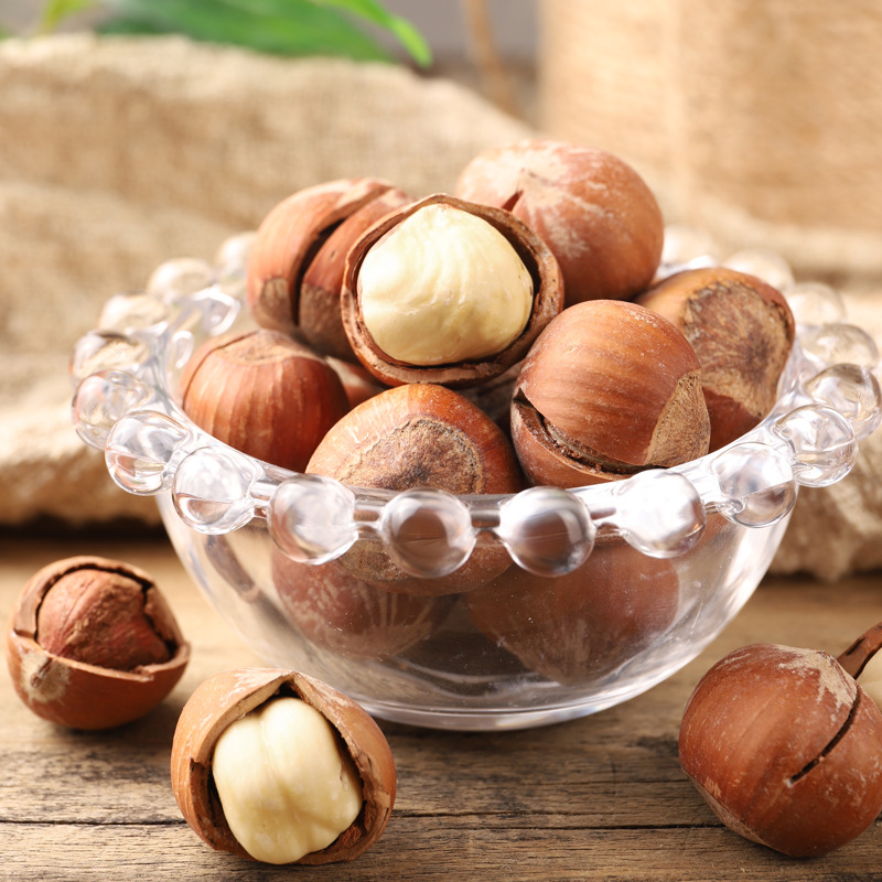 Large Capsules Hazelnut Nuts Factory Direct Sales 5kg / Box Snack Specialty