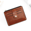 Factory Direct Sales New Korean Style Colorful Variety Versatile Concealed Button Coin Purse Ultra-Thin Convenient Casual Card Holder Card Holder