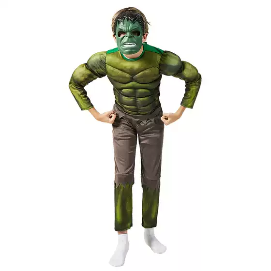 Hulk Children's Superhero Halloween Comic Character Cosplay Game Performance Costume Role Play