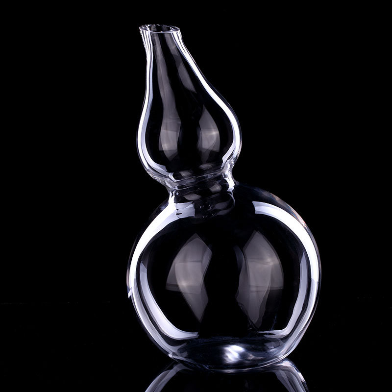Creative Chinese Gourd Pot Glass Decanter Pure Hand-Blown Gourd Glass Decanter Drop Shipping