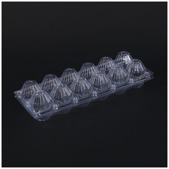 Duck egg tray blister packaging box duck egg tray blister customized bubble shell inner tray manufacturers