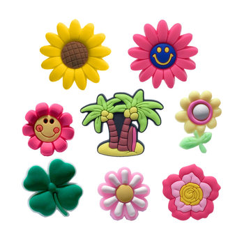 Plant Flower Charms for Crocs Shoes, Shoe Charms, Beach Garden Shoe Accessories, Shoe Charm Accessories in Stock