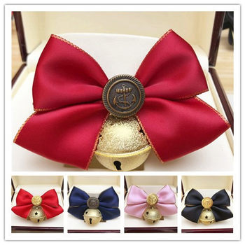 Dog Bell Collar Pet Bow Tie Bow Necklace Cat Dog Small Medium and Large Dog Dog Bow Tie