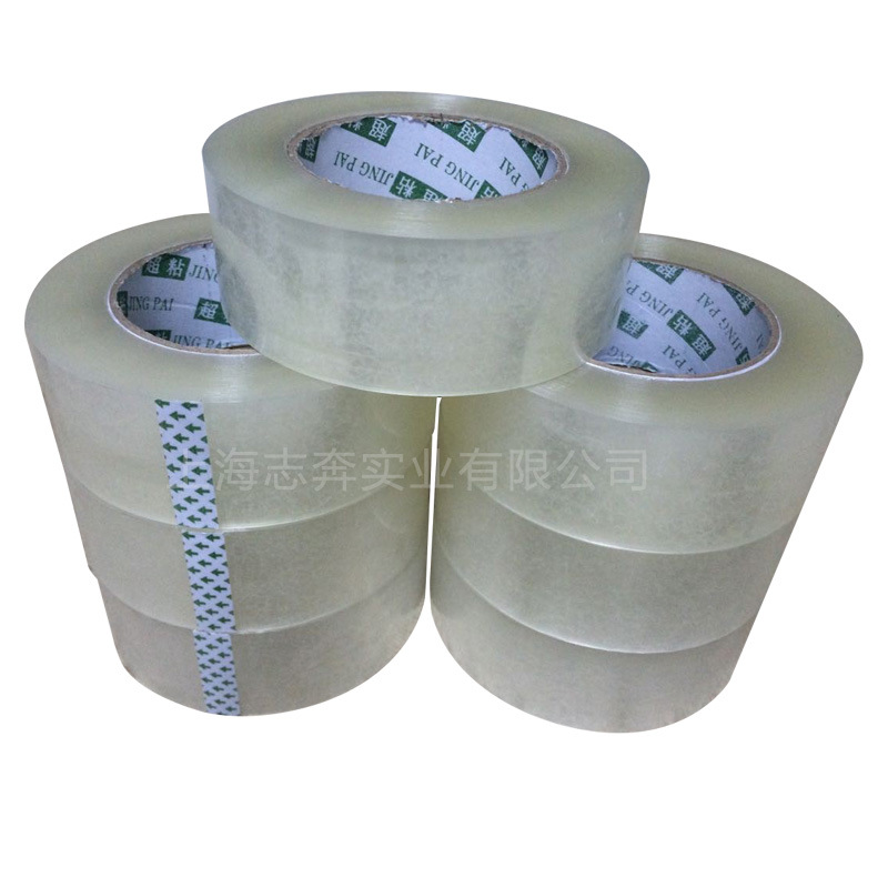 Factory Direct transparent packaging sealing tape bandwidth 60mm thick 25mm transparent tape one-piece delivery