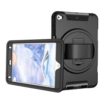 Suitable for Apple iPad mini45 7.9 inch handheld belt 360 Rotating tablet protective cover