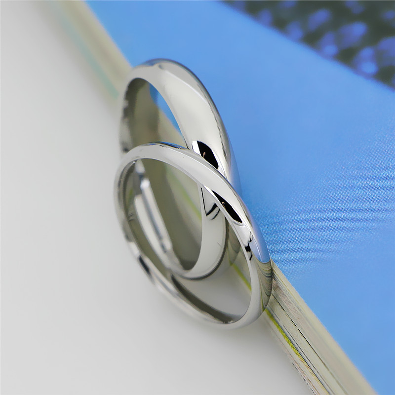 奥维洛韩版弧形指环时尚百搭款式钢饰情侣男女生对戒潮流饰品热销