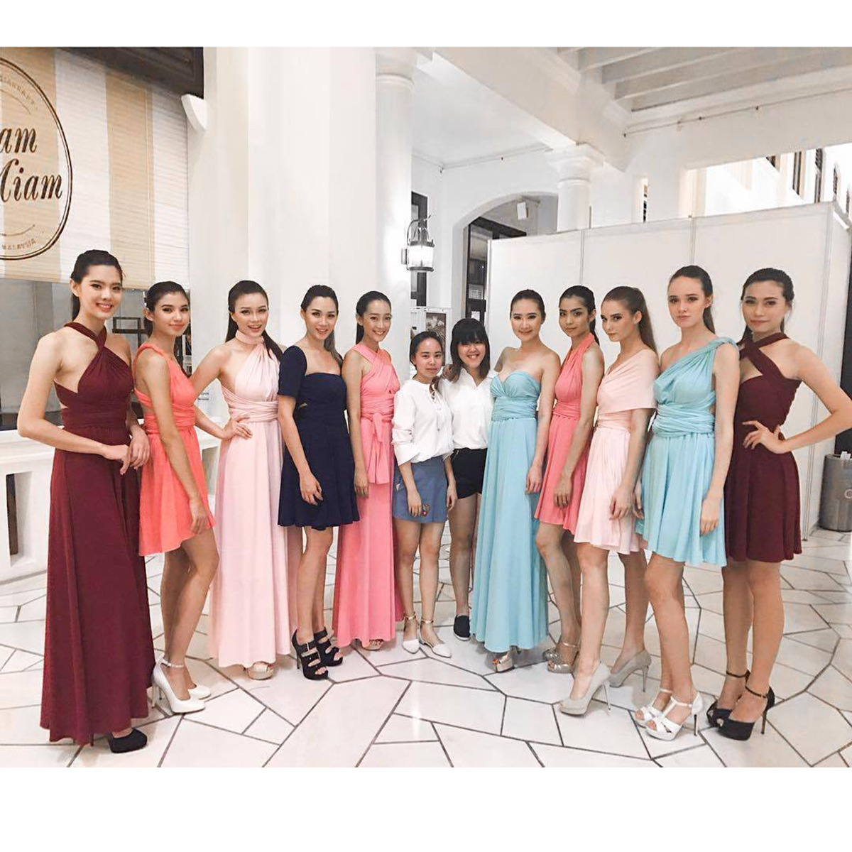 Bridesmaid Dresses Versatile Long and Short Styles Adjustable Straps Perfect for Weddings and Special Occasions