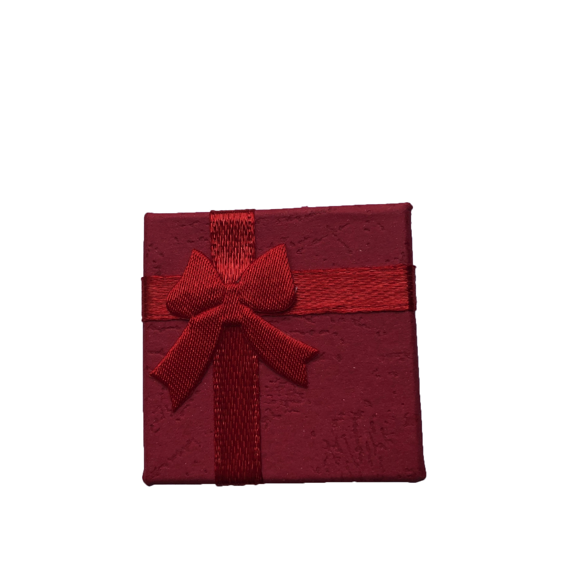 Jewelry Packaging Box Spot Earrings Ring Box Paper Box Multicolor Square Bow Earrings Ring Box