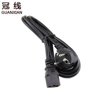 European standard power cord European computer chassis power cord European standard plug power cord