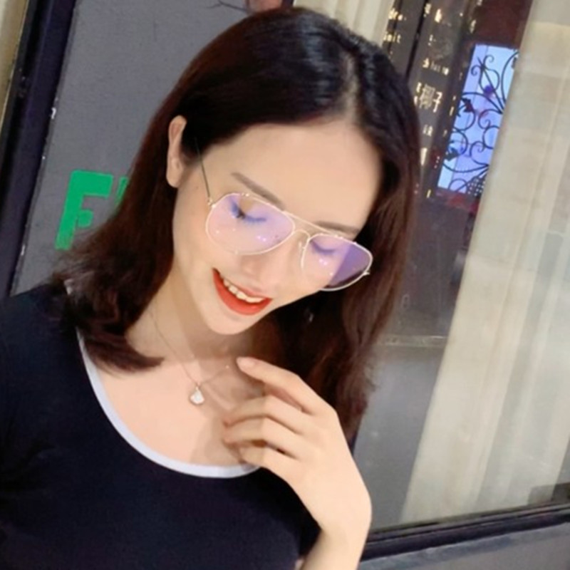 Finished Myopia Glasses for Women with Degree 50-600 Degrees Literary Retro Toad Glasses Frame Anti-Blue Light Flat Glasses for Men