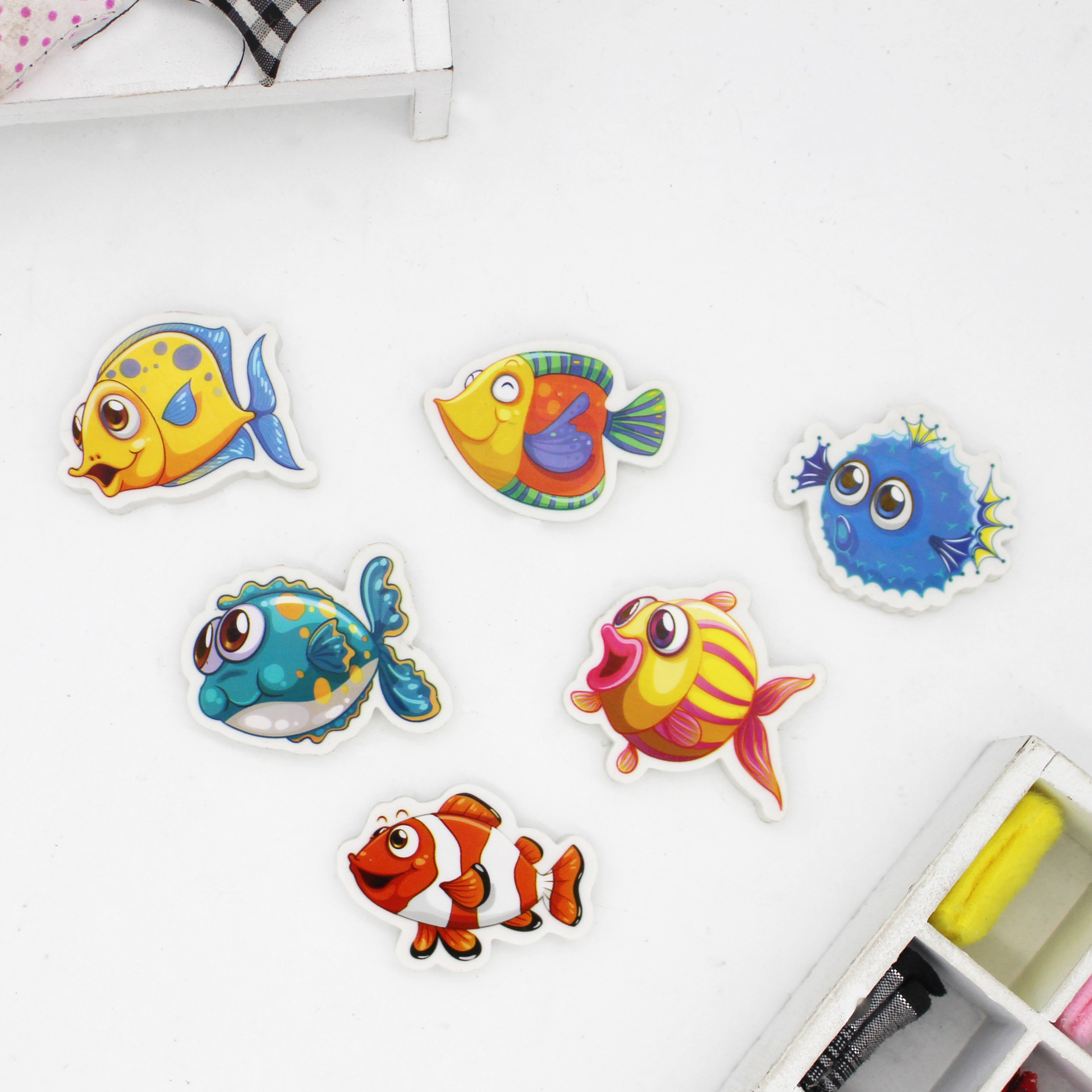 Customized all kinds of cartoon eraser modeling eraser thermal transfer eraser custom shot single with spot samples
