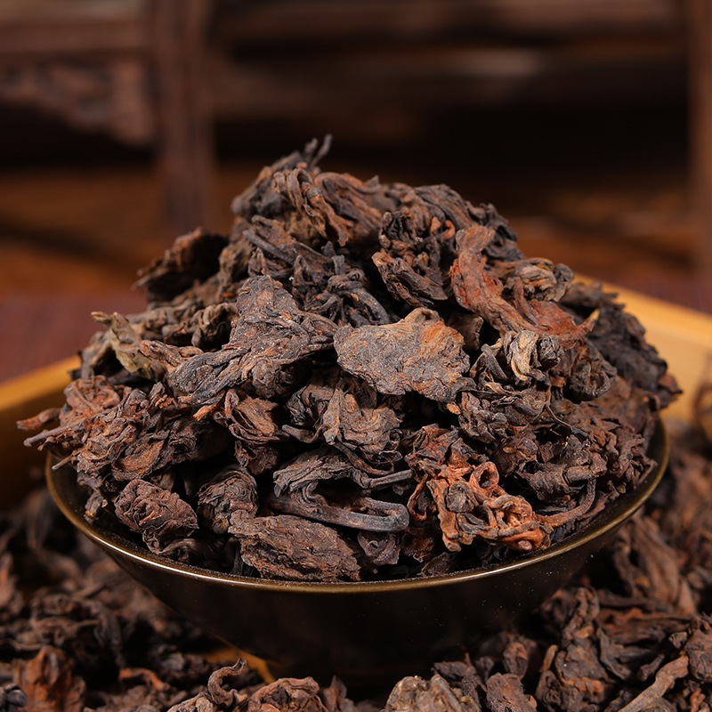 В начале весны 2019 года чайный мастер Pu'er old tea из провинции Юньнань Мэнхай приготовил 500 г натурального чая Туосан Изображение 1