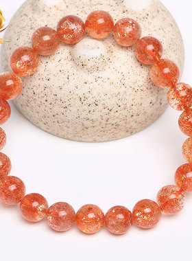 天然金太阳串珠子民族风