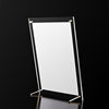 Wholesale force photo frame a4 transparent crystal table card frame business license frame 12 inch authorization glass Medal