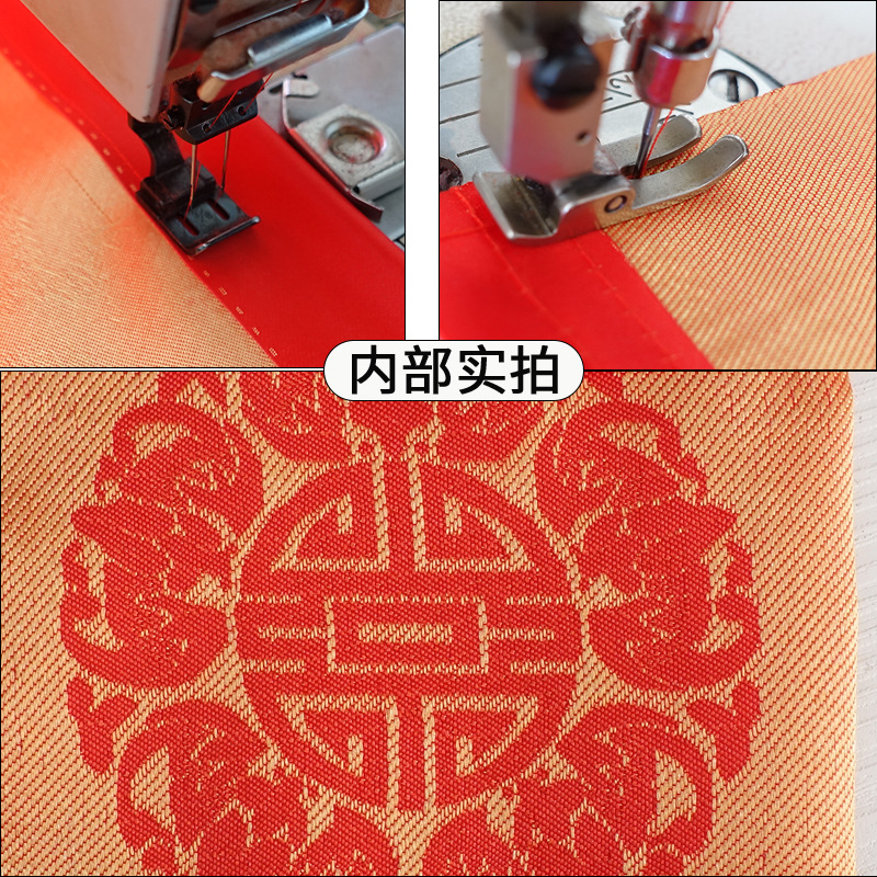 Spot wedding supplies candy bag gift creative brocade beveled full moon candy box candy bag