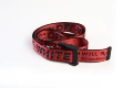 High quality red black buckle