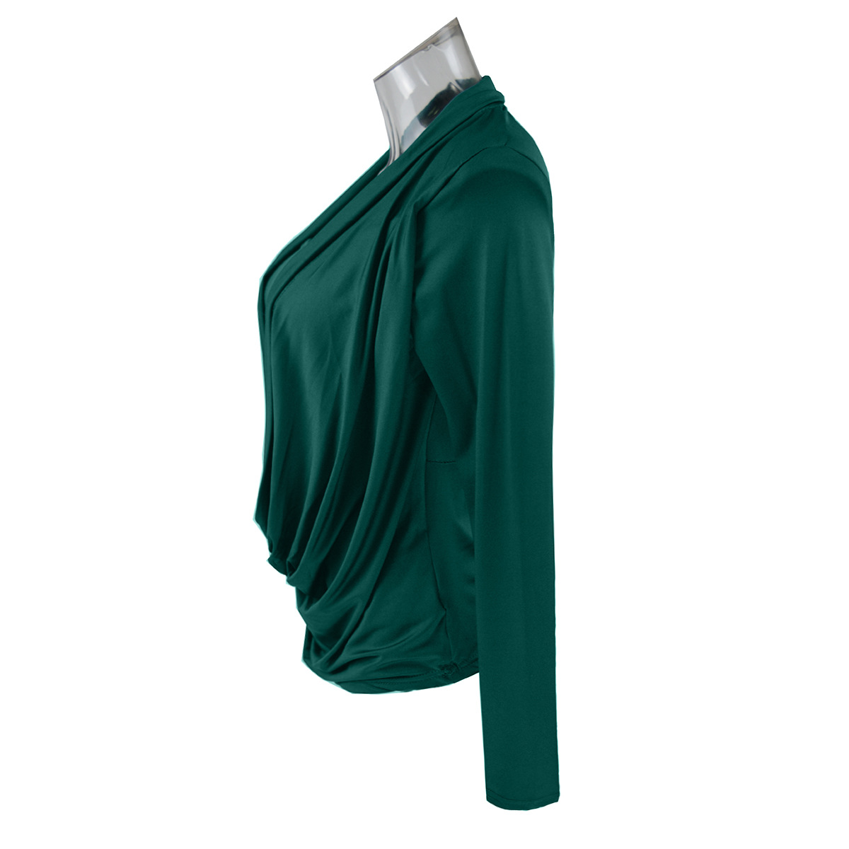 Womens Slim Fit Long Sleeve T Shirt Plus Size Trendy Design Comfortable Fabric Autumn Wear Wholesale Available