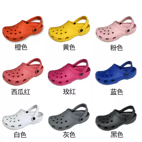 2025 New Men's Shoes Women's Shoes Couples Dite Star Summer Outdoor Beach Sandals Croc Shoes Slippers Trendy