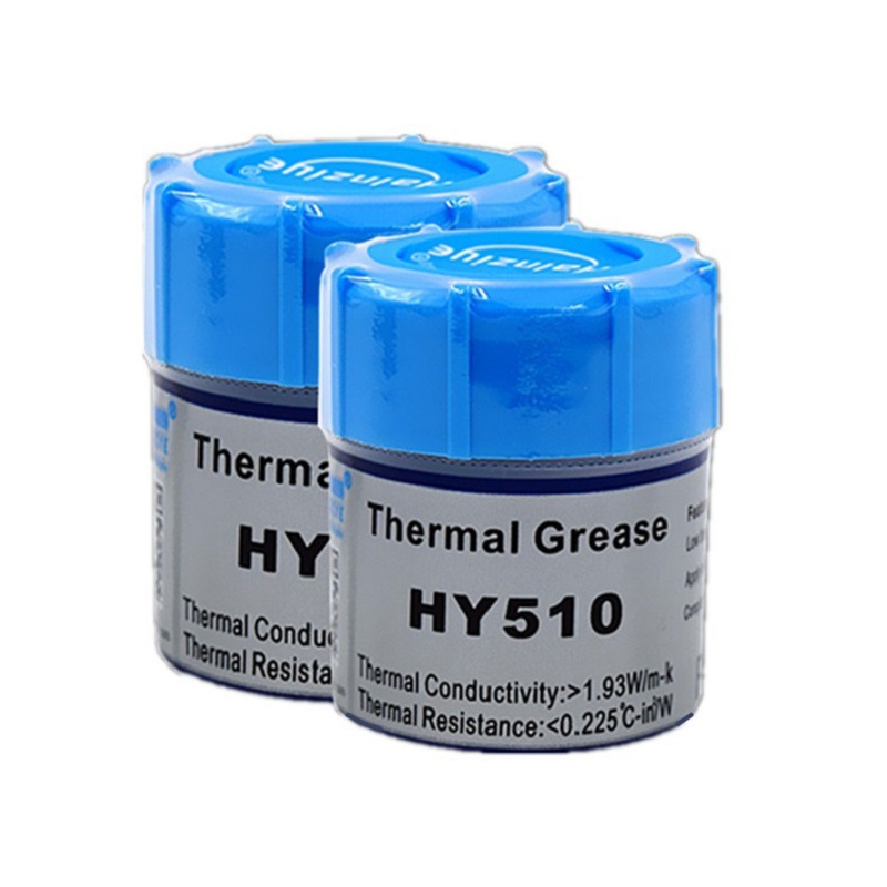 Half Bottle of 10g Gray Silver-Containing Silicone Thermal Paste Computer Cpu Graphics Card Thermal Grease Thermal Paste Wholesale