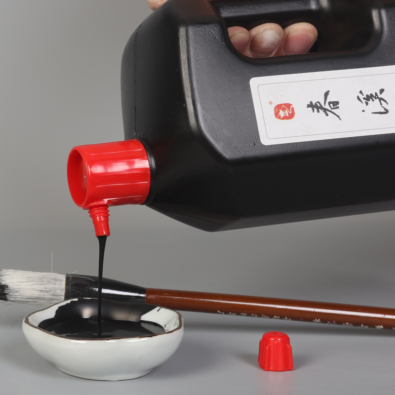 Chunxi high concentration ink calligraphy and painting practice ink bottle ink 1200g 2300g wholesale