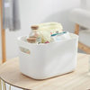 Internet Red Japanese Desktop Storage Box Anti-drop Plastic Clothes Filing Box Food Grade Thickened Kitchen Refrigerator Storage Box