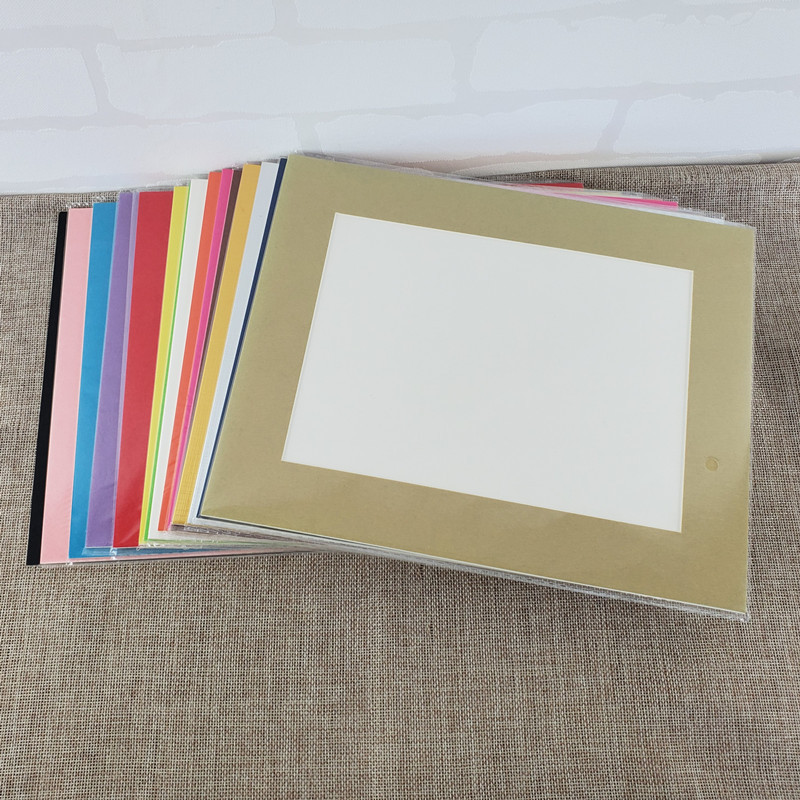 Early Education Children's Picture Frame Art Training Textbook Simple Cardboard Photo Frame 8inch Picture Frame 8inch Thickened Cardboard Photo Frame