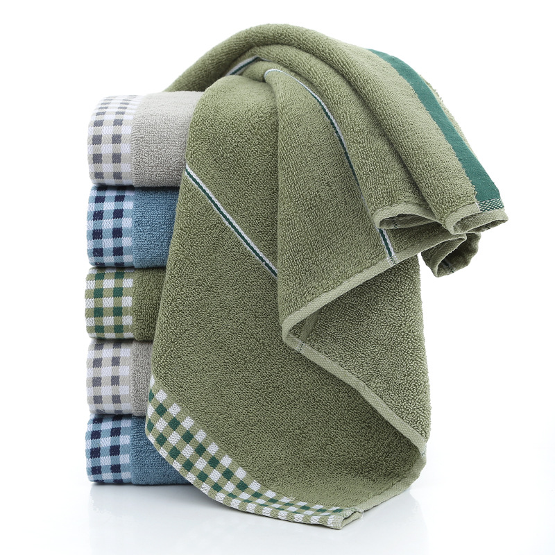 Cotton bath towel lengthened to increase wash 40*90 Gaoyang gift sports towel wholesale wash towel manufacturers