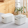 Internet Red Japanese Desktop Storage Box Anti-drop Plastic Clothes Filing Box Food Grade Thickened Kitchen Refrigerator Storage Box