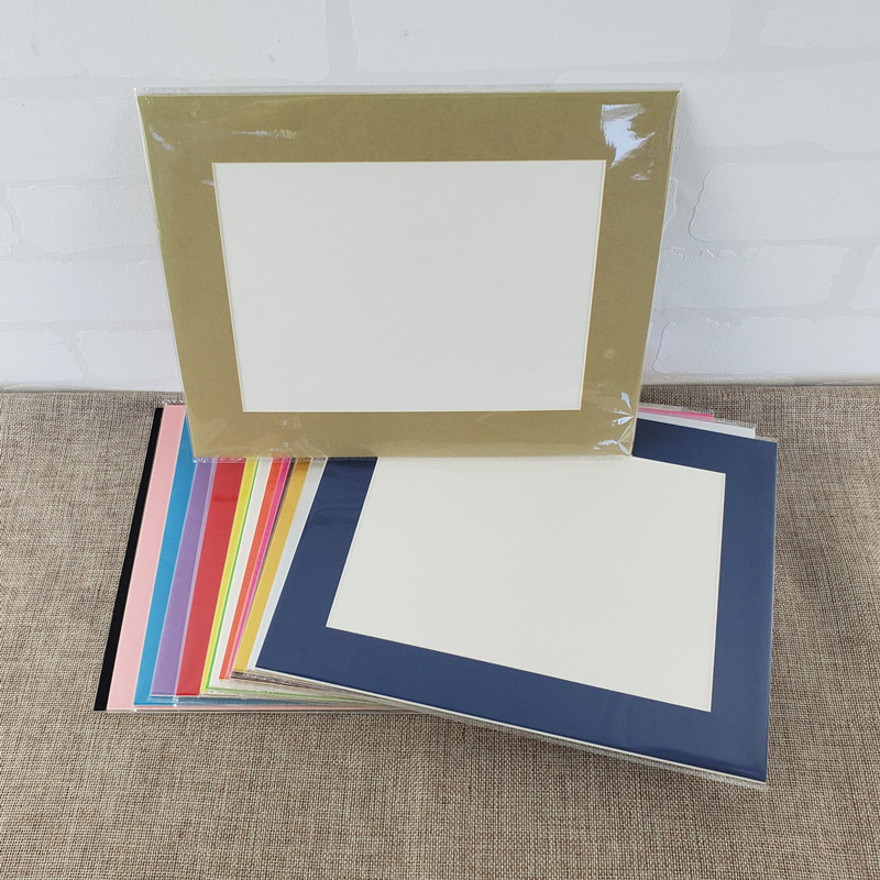 Early Education Children's Picture Frame Art Training Textbook Simple Cardboard Photo Frame 8inch Picture Frame 8inch Thickened Cardboard Photo Frame