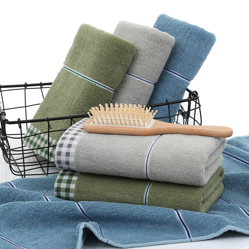 Cotton bath towel lengthened to increase wash 40*90 Gaoyang gift sports towel wholesale wash towel manufacturers