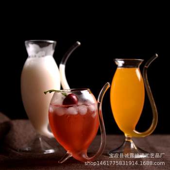 Borosilicate glass cocktail glass personality bar vampire glass martini margaret goblet champagne