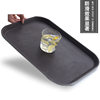 Hotel-Specific Serving Tray, Tempered Non-Slip Tray, Bar Ktv Cup Serving Tray, Commercial Rectangular and Round Tray