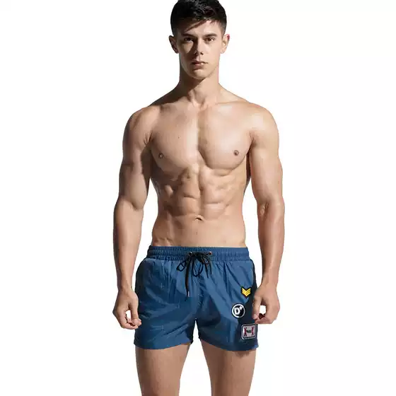 AliExpress hot sale DESMIIT men's 2 points quick-drying loose casual beach swimming trunks men's workwear style S609