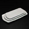 Rice Rolls dish Melamine melamine dish porcelain-like tableware rectangular dish cold dish snacks shaped dish hair high-grade A5
