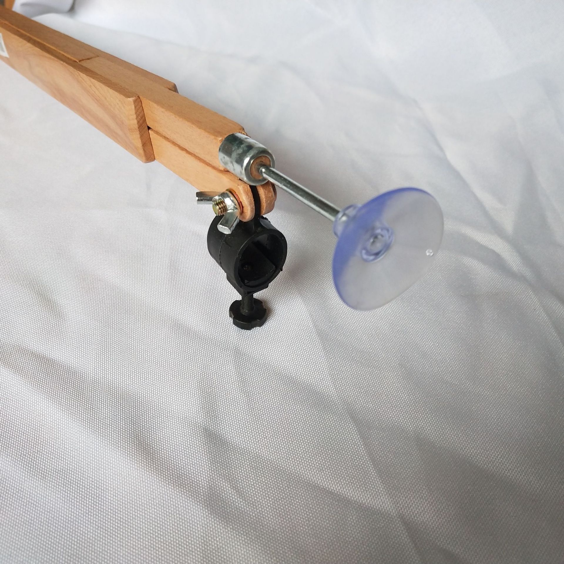 Beech compasses teacher demonstration drawing drawing instrument drawing circle tool sucker rubber head teaching drawing solid wood compasses