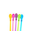 Factory spot Creative straw spoon dual-use plastic spoon integrated straw spoon kitchen utensils mixing