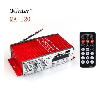 kinter MA120 motorcycle car home power amplifier supports SD, U disk to play FM radio function