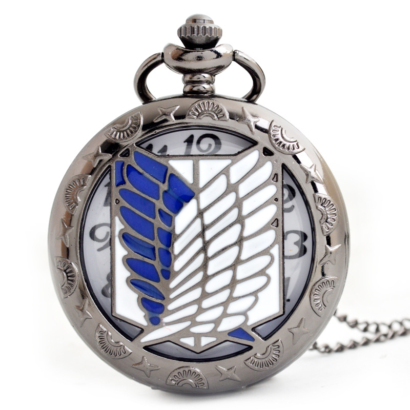 夏季动漫卡通怀表复仇者联盟石英表儿童项链怀表复古翻盖怀表批发