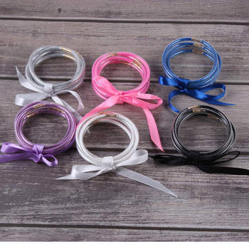 5 Layer Silicone Gold Powder Bracelet Ribbon Set EBAY AliExpress Explosive Bracelet Cross-border Explosive Accessories