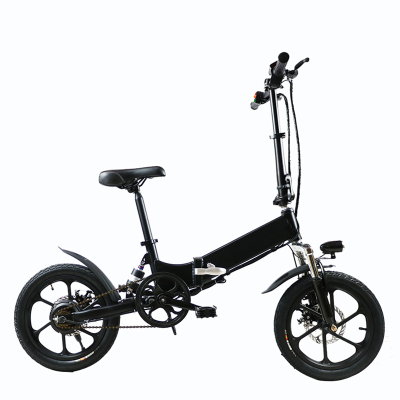 Foreign Trade Export Electric Bicycle Aluminum Alloy Foldableing Bicycle Lithium Battery Power-Assisted Electric Bicycle Small Generation Driving Processing