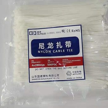 Nylon Cable Ties in Various Sizes, White and Black, Tamper-Proof Plastic Straps, Thickened, Easy-To-Pull, Self-Locking Cable Ties for Bundling