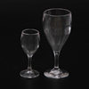 Zhongqi PC acrylic spirits glass drop-resistant household wine glass thickened transparent goblet wholesale logo