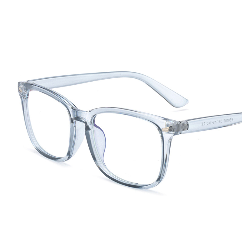 Jite 5010 Flat Simple Square Glasses Frame Full Frame Glasses Rivet Anti-Blue Light Glasses