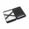 In-Stock New Korean Style Unisex Card Holder Card Case Solid Color Pu Leather Magic Wallet Bank Card Embossed Design