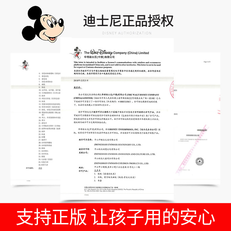 Frozen Big Gift Bag for Men and Women School Bag Stationery Pencil Box School Supplies Set Children's Day Training Prizes