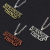 Film and Television Peripherals Stranger Things Season Necklace Bulb Letter Pendant Amazon Cross-Border Foreign Trade Wholesale