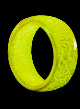 跨镜指环日韩ins变色戒指派对小众指环炫酷夜光裂纹演唱会小红书